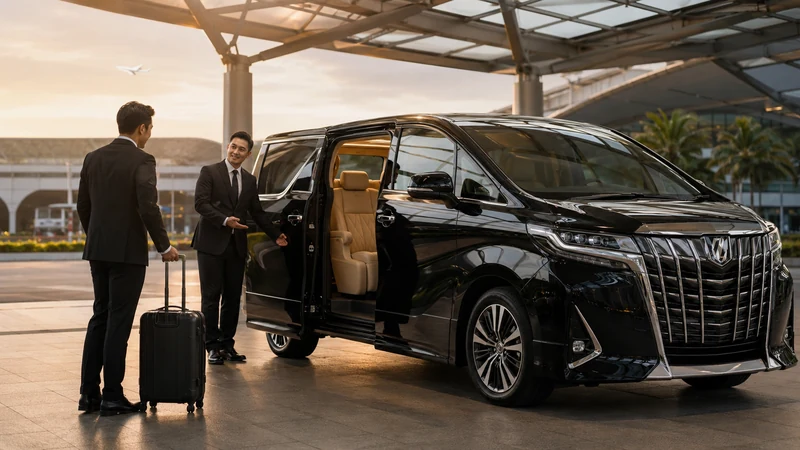 Toyota Alphard for airport transfer Bangkok