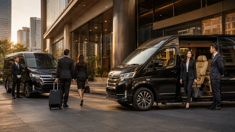 Best van for corporate travel Bangkok business