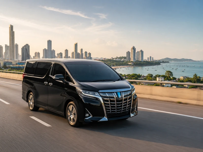 Van charter from Bangkok to Pattaya with driver