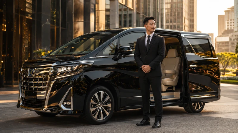 Private driver in Bangkok luxury van service
