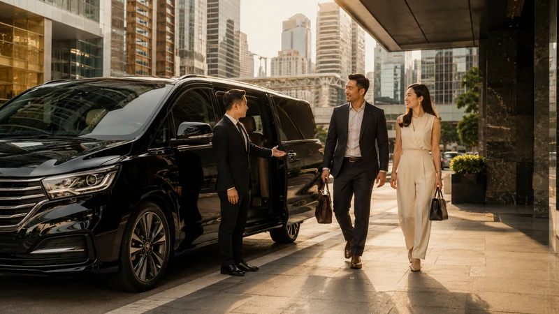Van rental with driver in Bangkok Thailand