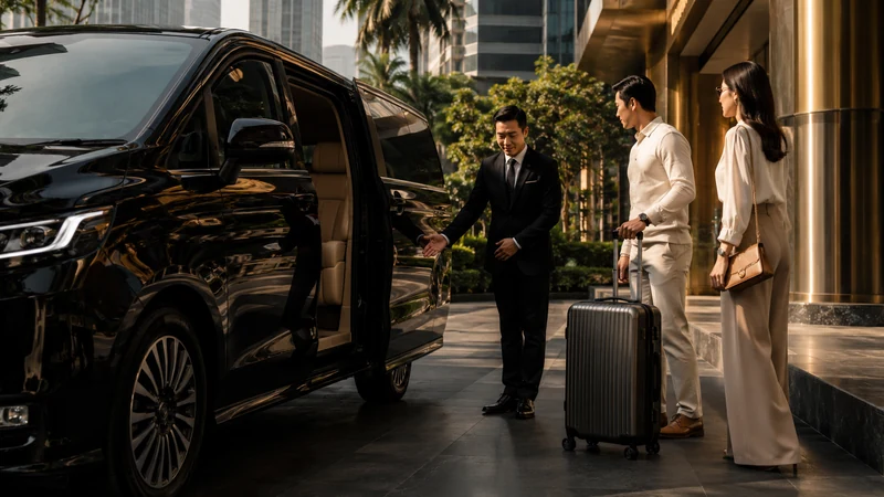 Full day driver service Bangkok private car